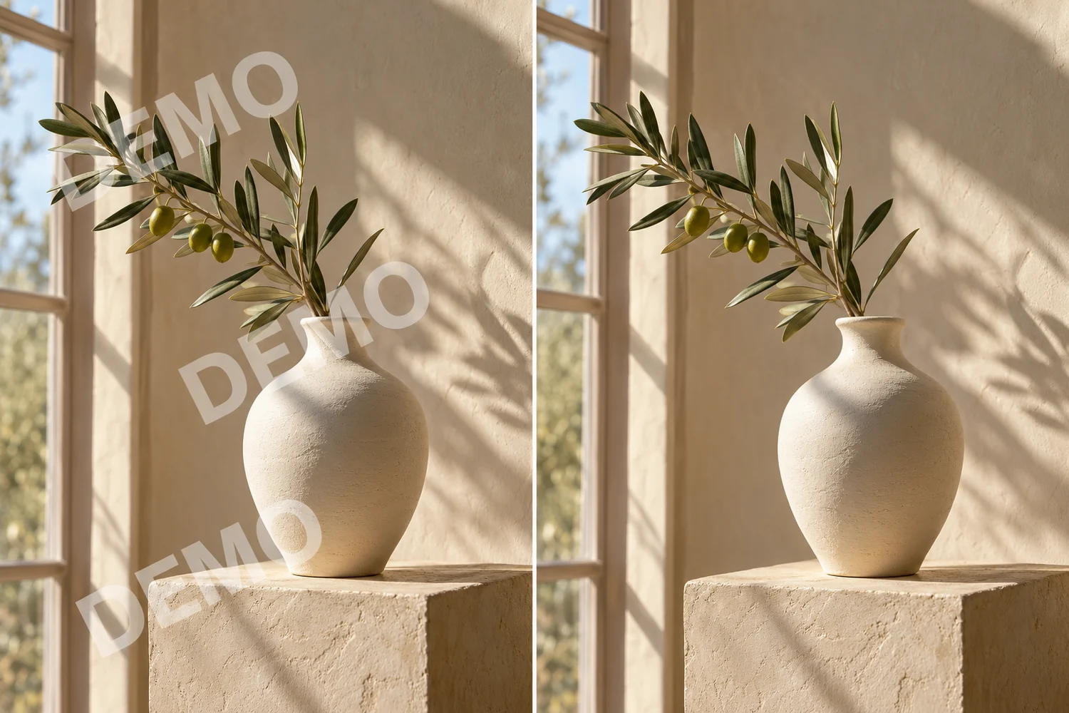 Watermarked Photo → Clean Image